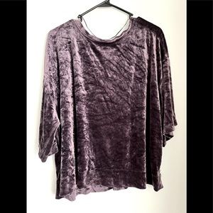 Free People Velvet Top